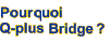 Pourquoi Q-plus Bridge ?